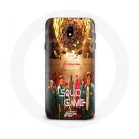 Coque pour Samsung Galaxy j7 2017 Squid Game Série joueurs