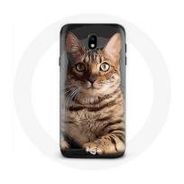 Coque pour Samsung Galaxy J7 2017 Bengal Race de Chats