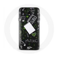 Coque pour Samsung Galaxy J7 2017 Music clé de sol