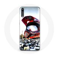 Coque pour Huawei p30 lite Casque MotoCross