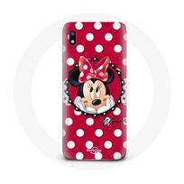 Coque pour Samsung Galaxy A10 Minnie Mouse Dessin animé Rouge