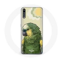 Coque pour samsung galaxy P20 pro Amazone Perroquets Vert