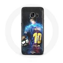 Coque pour Samsung Galaxy S6 edge Lionel Messi Club de football de Barcelone FCB