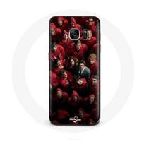 Coque pour Samsung Galaxy S6 Edge La casa de papel affiche