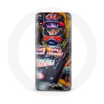 Coque pour Samsung Galaxy A10 Formule 1 Max Verstappen Pilote automobile de F1