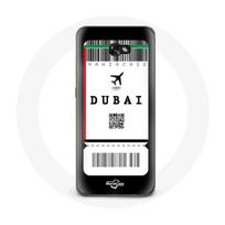Coque pour Samsung Galaxy A5 Billet d'avion Dubai