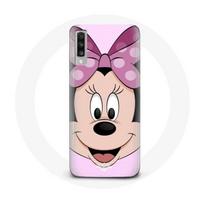 Coque pour Samsung Galaxy A50 Minnie Mouse Dessin animé rose