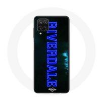 Coque pour Samsung Galaxy A22 4G Riverdale Série Logo bleu