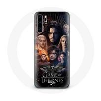 Coque pour Huawei P30 Game of Thrones Saison 8 Le Trône de Fer L'affiche de L'équipage Logo Aigle Gr