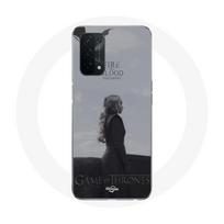 Coque pour Oppo A74 Game of Thrones Saison 8 Daenerys Targaryen feu et sang Le Trône de Fer Logo Gri