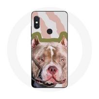 Coque pour Xiaomi Redmi Note 5 Pro Chien de Pitbull marron ruda