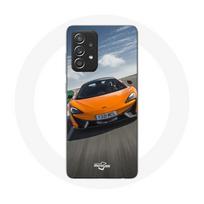 Coque pour Samsung Galaxy A52 Formule 1 McLaren Orange
