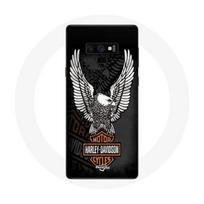 Coque pour Samsung Galaxy Note 9 Harley Davidson aigle logo