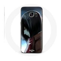 Coque pour Samsung Galaxy S6 Mikasa Ackerman Attaque des Titans Manga Anime