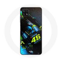 Coque pour Samsung Galaxy A22 5G Valentino Rossi Pilote de course Moto GP