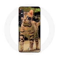 Coque pour Xiaomi Redmi Note 5 AI Dual Camera Bengal Race de chats dessin Animé