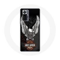 Coque pour Xiaomi Redmi Note 10 Pro Harley Davidson aigle logo