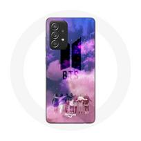 Coque pour Samsung Galaxy A52 BTS ON Affiche Fanart Logo