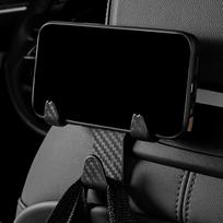 Car Hook Vehicle Headrest Phone Mount Durable Organizer Seat Back Multifunctional Auto Storage