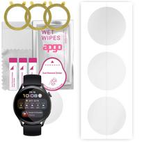3x apgo Hidrogelio ekrano apsauga Huawei Watch 3 Active, Hidrogelio plėvelė, su pozicionavimo sluoksniu, lengvas montavimas