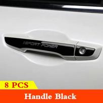 „Honda CRV CR-V 2017 2018“ automobilio durelių dubens dangčio rankenos lipduko dangtelio nerūdijančio plieno korpuso išorės modifikacija handle silver white