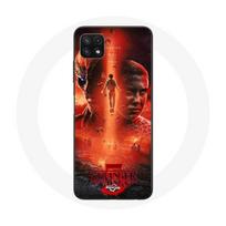 Case - Maniacase - Samsung Galaxy A22 5G - Soft - Black - Stranger Things Season 5