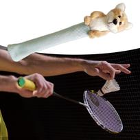 Badmintono raketės rankenos dangtelis Rankenos apsauga Overgrip aktyviems žaidėjams Puppy