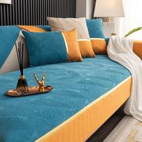 Chenille Four Seasons Universal Modern Luxury Style Sofa Cover 70x70cm gray
