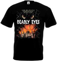 Deadly Eyes Movie Poster Black Unisex T-Shirt S