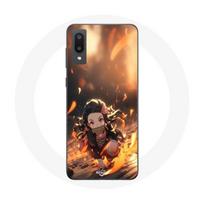 Samsung Galaxy A02 case Demon Slayer Nezuko 3D art anime Manga