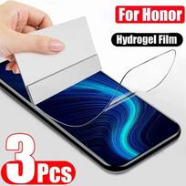 3PCS Hydrogel Film For Honor X8 X7 8A 9A 8C 9C Screen Protector For Huawei Honor 50 30 10 Lite 70 20 Pro 8X 9X 10i 20i 30i film Huawei P20 Lite gryna
