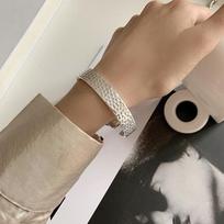Hammer Wide Edition Bracelet Women 'S Tide Simple Heavy Industry Advanced Design Sense Open Bracelet Bracelet