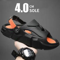 Men's Sandals Cave Shoes Summer Soft Bottom Slippers Outdoor Beach Slippers Men's Outdoor Casual Shoes Men's Slippers 38 balta