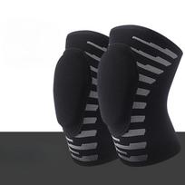 Knee pads, children's jump rope, men's sports, anti-fall basketball, girls' running knee pads, kneeling football roller skating protective gear L gray