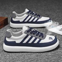 Dopamine Men's Board Shoes Breathable Mesh Surface Fashion Casual Shoes Large Size Color Sports Men's Forrest Gump Shoe Tide 39 gray