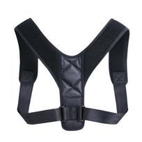 Reguliuojamas laikysenos korektorius, nugaros įtvaras, moterims, vyrams, juosmens, raktikaulio, liemens ir pečių laikysenos korekcija S Adjustable black