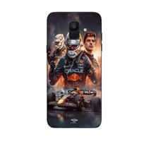 Phone case - MANIACASE - Samsung Galaxy A6 2018 - Silicone - Flexible - Max Verstappen F1 art wallpaper juoda