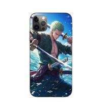 Phone Case - MANIACASE - Iphone 12 Pro max - One Piece Roronoa Zoro - Silicone - Soft juoda