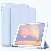 Odinis planšetinio kompiuterio dėklas, skirtas Samsung Galaxy Tab A9 8.7 A9 Plus 11 S9 FE S8 S7 A8 10.5 A7 S6 Lite 10.4 Smart Cover su rašikliu minkštu silikoniniu apsauginiu dangteliu Tab A8 10.5 2021 mėlyna