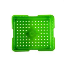 Tofu Block Strainer Tofu Press Filter Drip Tray Pressure Tofu Press Tofu Press 16*14*8.5cm pilka