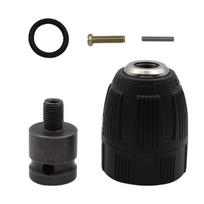 0,8-10 mm beraktis gręžimo griebtuvas konverteris 3/8-24UNF sriegis grąžto adapteris 1/2  kvadratinis lizdo adapteris smūginiam suktuvui