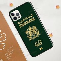 Maroko vėliavos dėklas iPhone 13 Pro Max 12 mini 11 Pro Max 6S 7 8 Plus SE 2020 X XR XS Max telefonui iPhone 13Pro MAX white