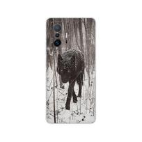 For Xiaomi 11T Case For Xiaomi 11T Pro Soft Case Silicon Phone Back Cover On Xiaomi11T mi 11 T 11TPro coque wolf tiger lion bear Xiaomi 11T gray