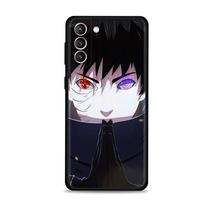 Celular Coque For Samsung Galaxy S22 S21 S20 Ultra FE S10 S9 Plus S10e S8 Funda Silicone Bumper Phone Cover Kakashi Obito Samsung S22 5G black