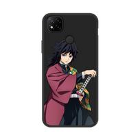 Demon Slayer Anime Case For Xiaomi Poco X3 Pro F3 GT Case Funda Redmi 9 9C NFC 9T 9A 10 8A 8 7A 7 Little M3 M4 Pro Redmi9C Cover Redmi 9T black