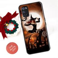 Halloween Moon Witch Horror Coque For OPPO A94 A74 A54 A5 A9 A31 A53 A53S A52 A72 A83 A91 A1K A15 A3S A5S Case Cover OPPO A1K