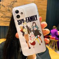 SPY x FAMILY Phone Case for iPhone 11 12 13 mini pro XS MAX 8 7 6 6S Plus X 5S SE 2020 XR clear case 6plus or 6s plus