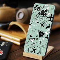 Luxury Popular Planes Map Designs For Xiaomi POCO X3 NFC MI 11 lite X4 F3 M3 M4 Pro 5G 9T F4 GT 11T 10T Black Celular Funda POCO X4 NFC