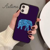 Cute Elephant Cartoon Phone Case for iPhone 11 12 13 14 Pro Max mini X XR XS SE 2020 6S 7 8 Plus Samsung Galaxy S21 S22 shell iPhone 5 5s SE