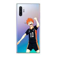 Haikyuu Hinata atakuoja anime, skirtą Samsung Galaxy Note 20 10 9 8 Plus Ultra Lite M31 M31S M10 M10S M20 M21 M30 telefono dėklas Note 20(5G) gray